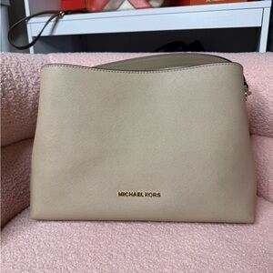 Michael Kors Cream Shoulder Bag